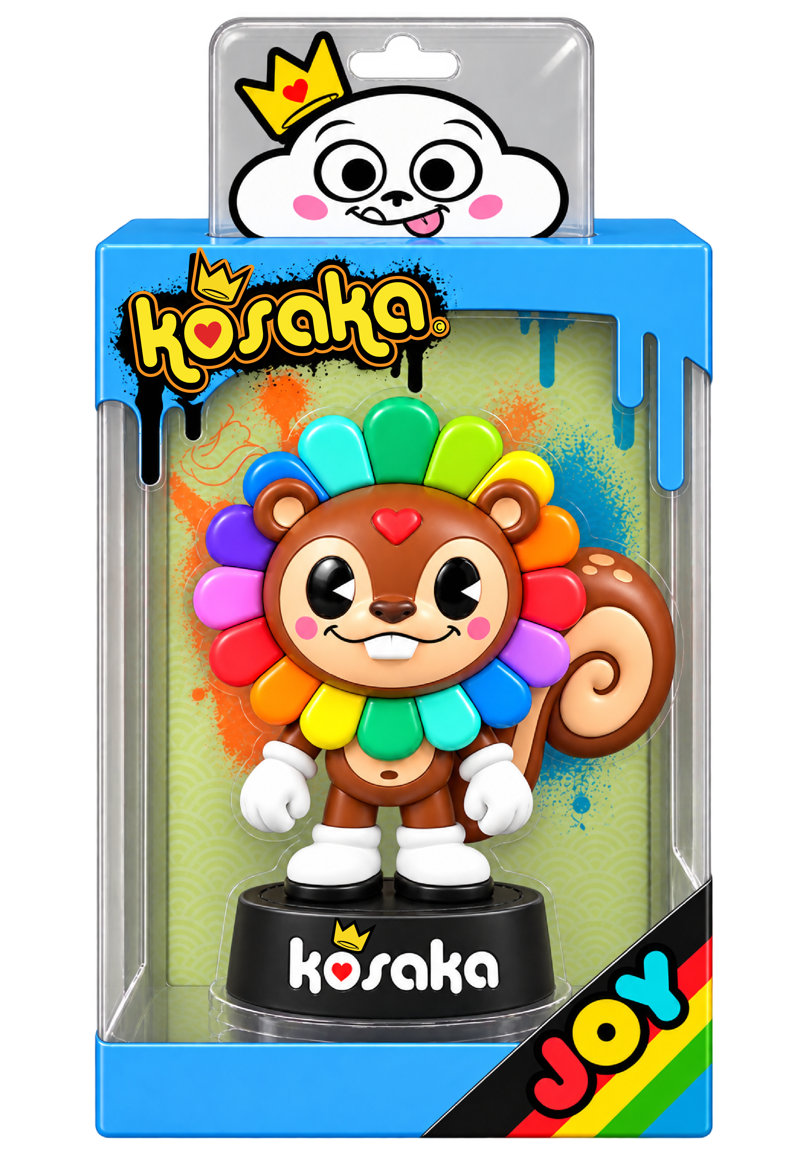 Kosaka Rainbow Squirrel Joy