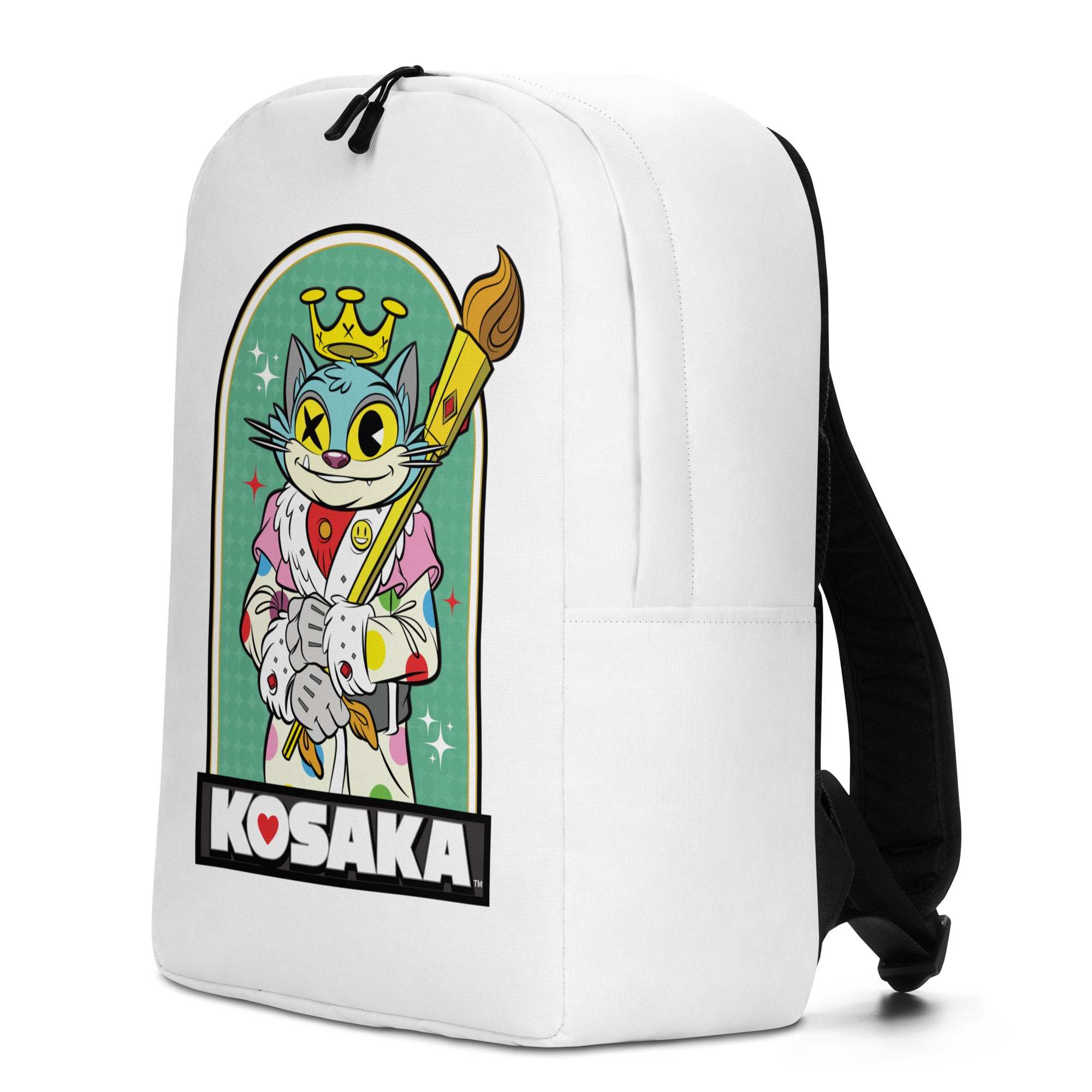 Kosaka King Cat Minimalist Backpack