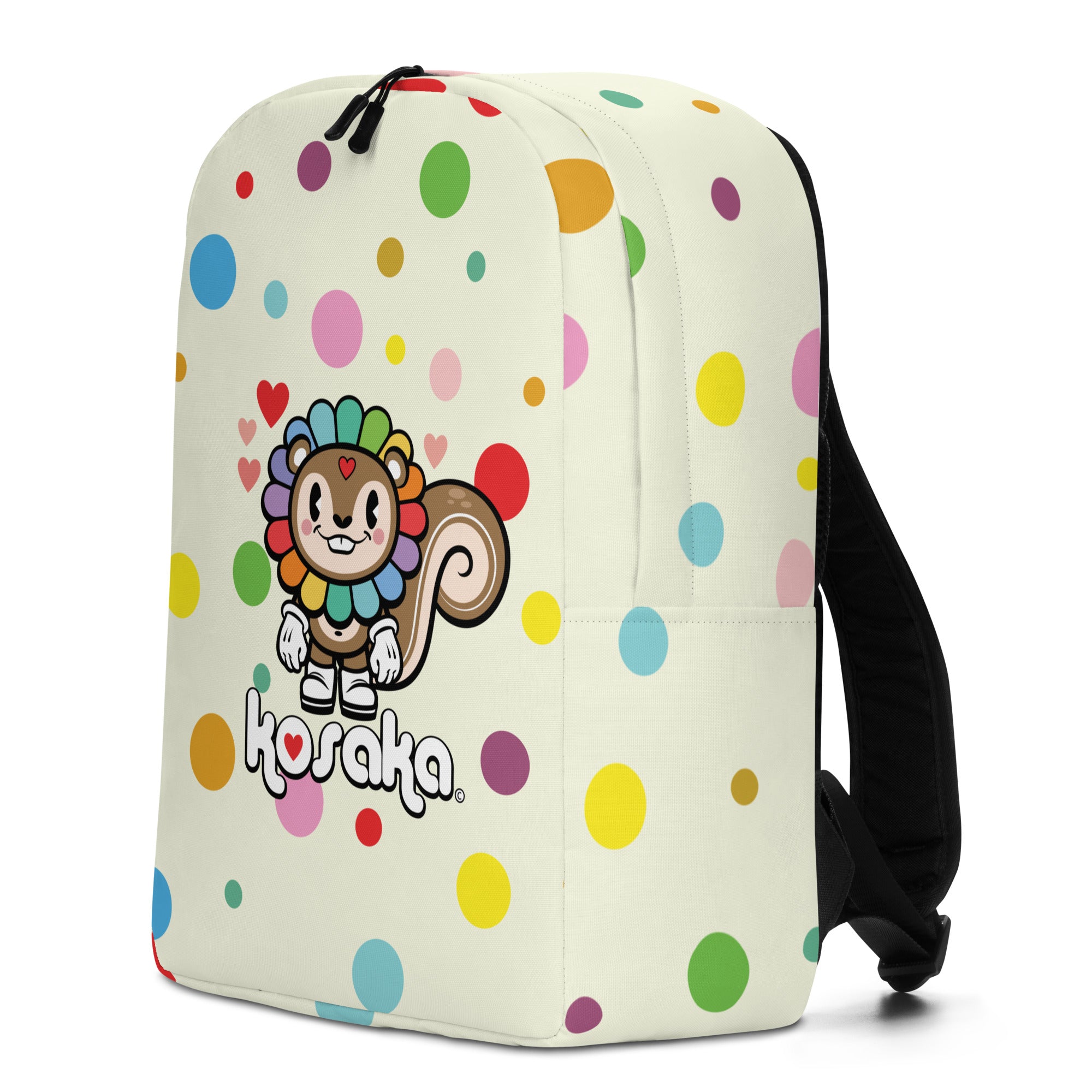 Kosaka Rainbow Squirrel Minimalist Backpack