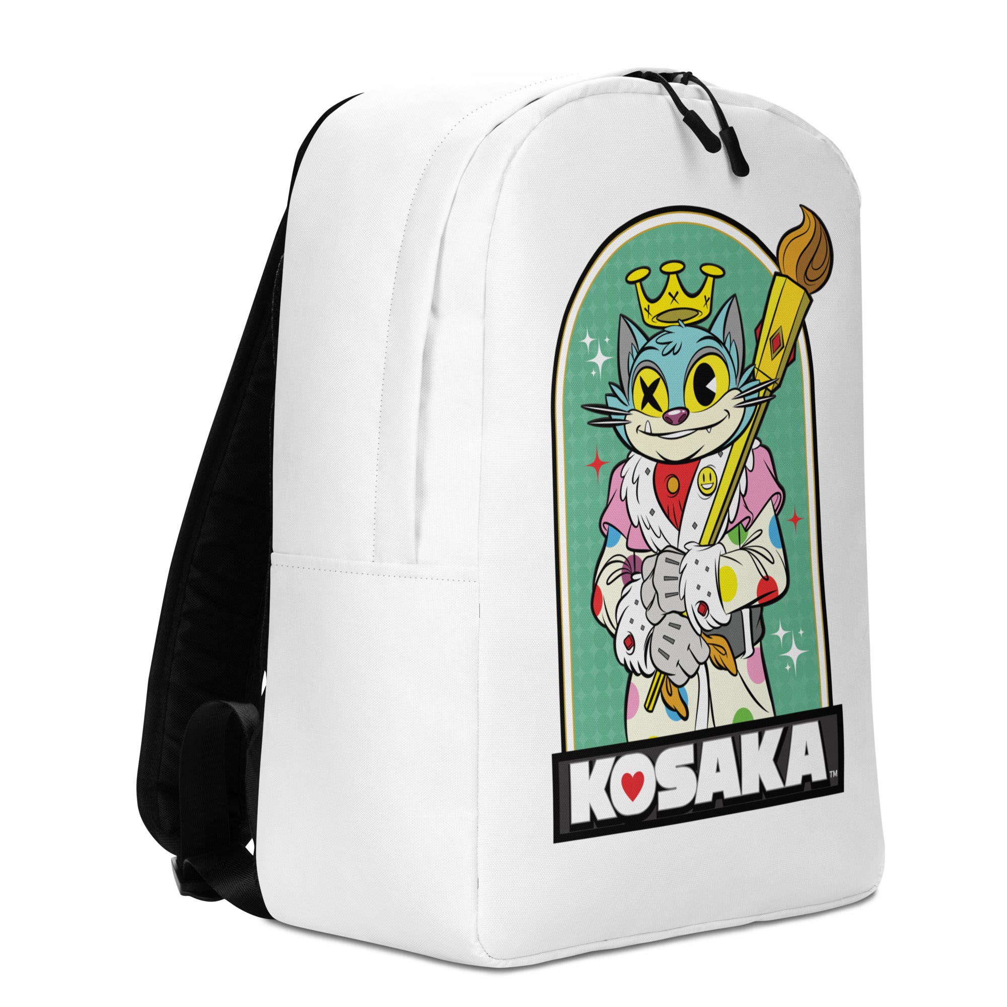 Kosaka King Cat Minimalist Backpack