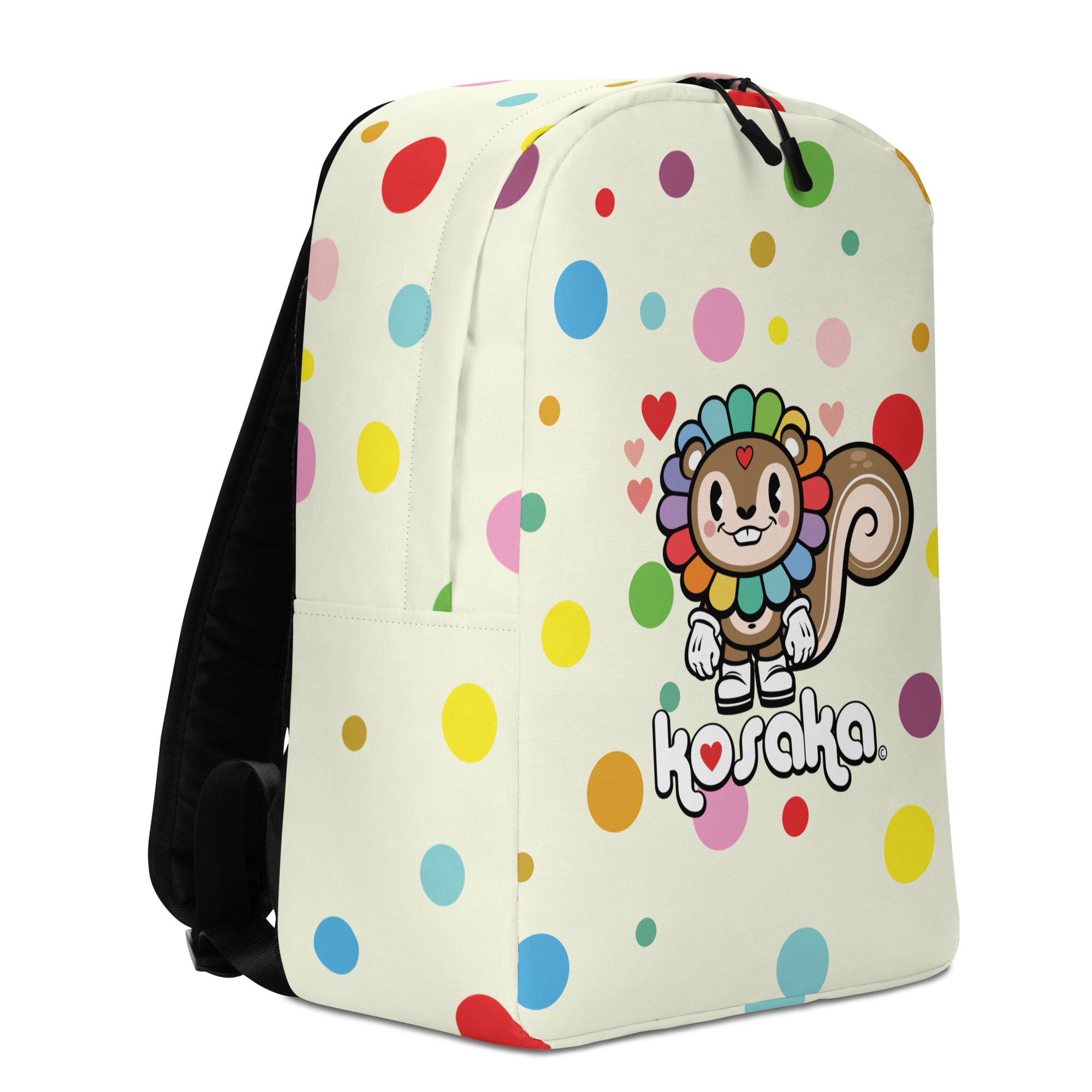 Kosaka Rainbow Squirrel Minimalist Backpack