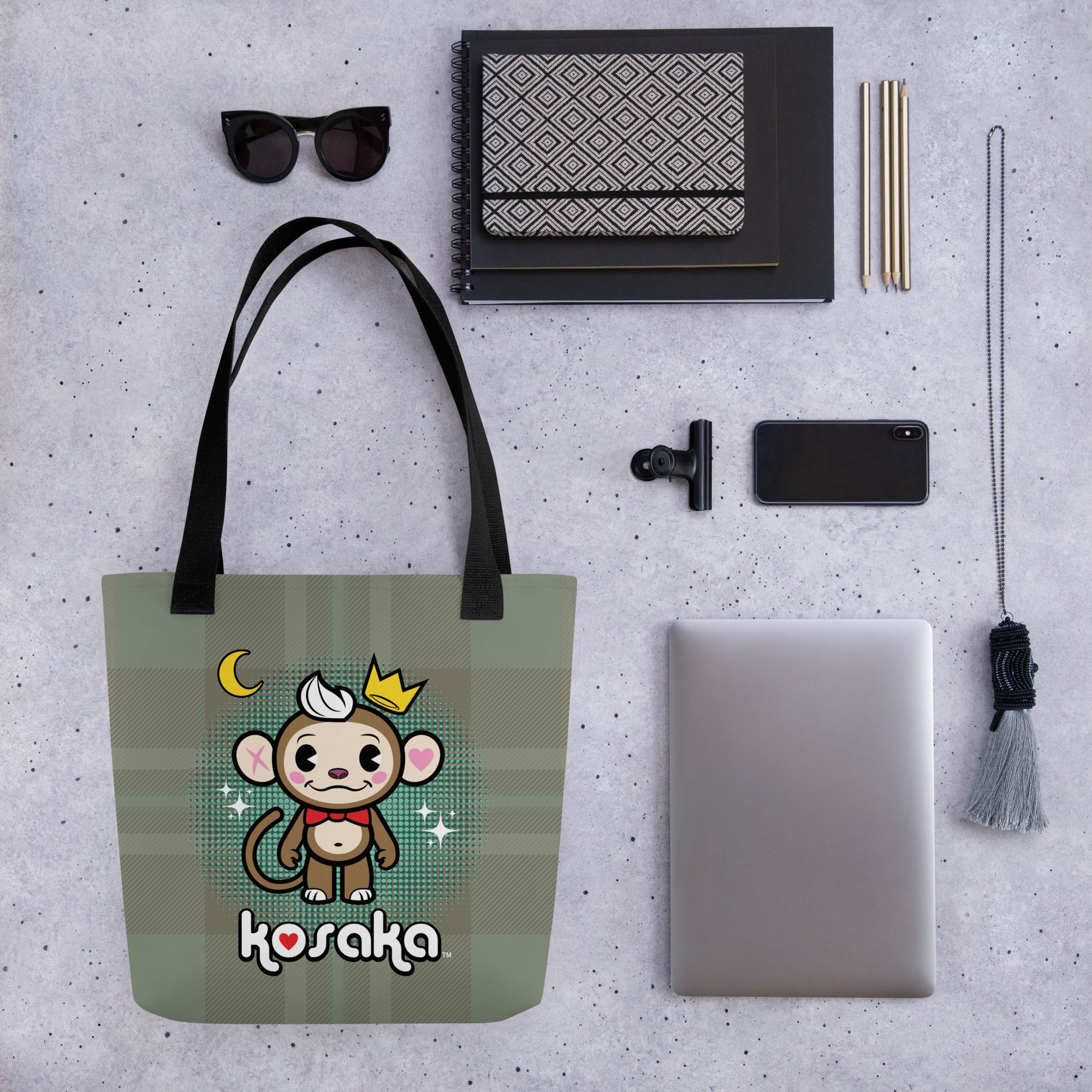 Kosaka Monkey Tote bag