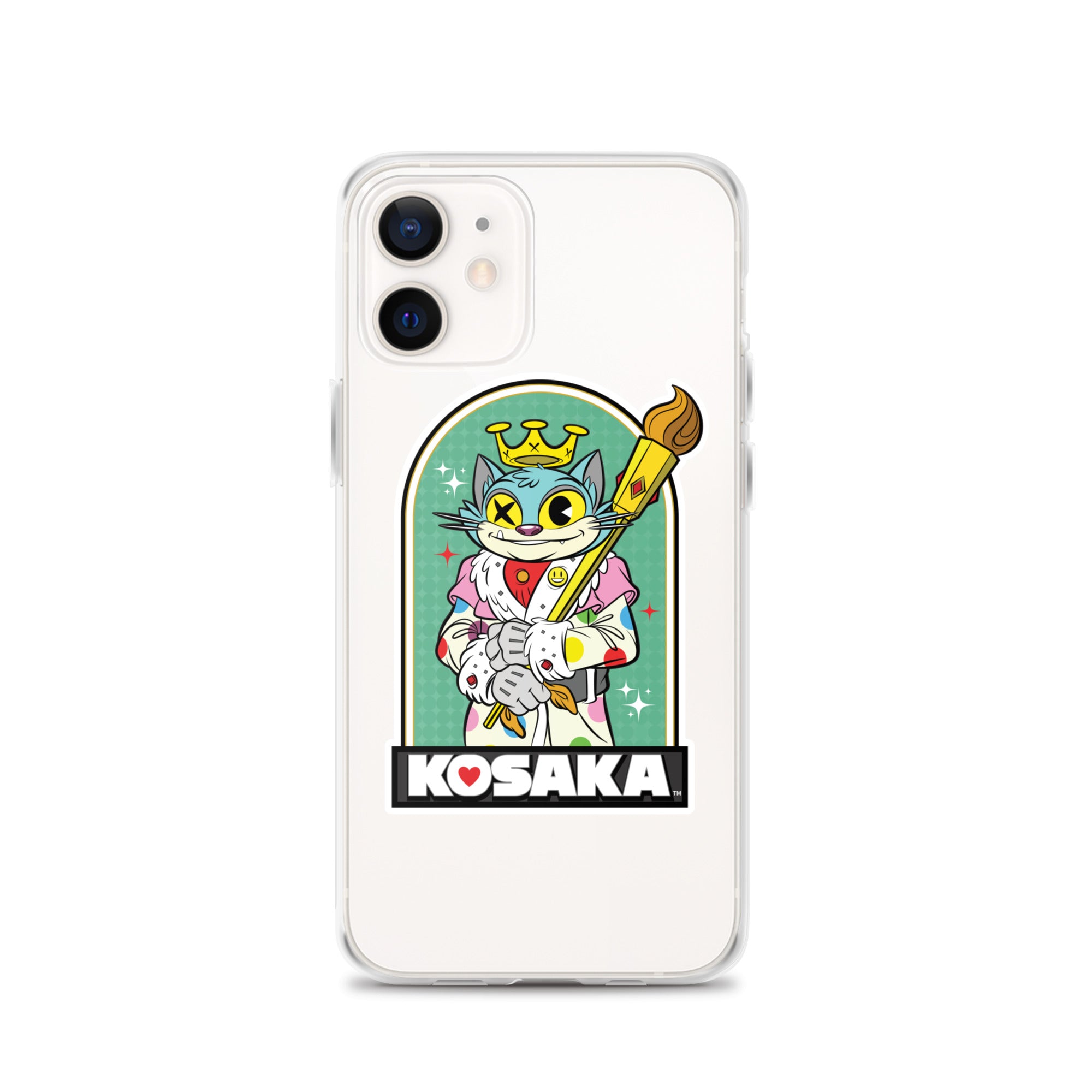 Kosaka King Cat Clear Case for iPhone®