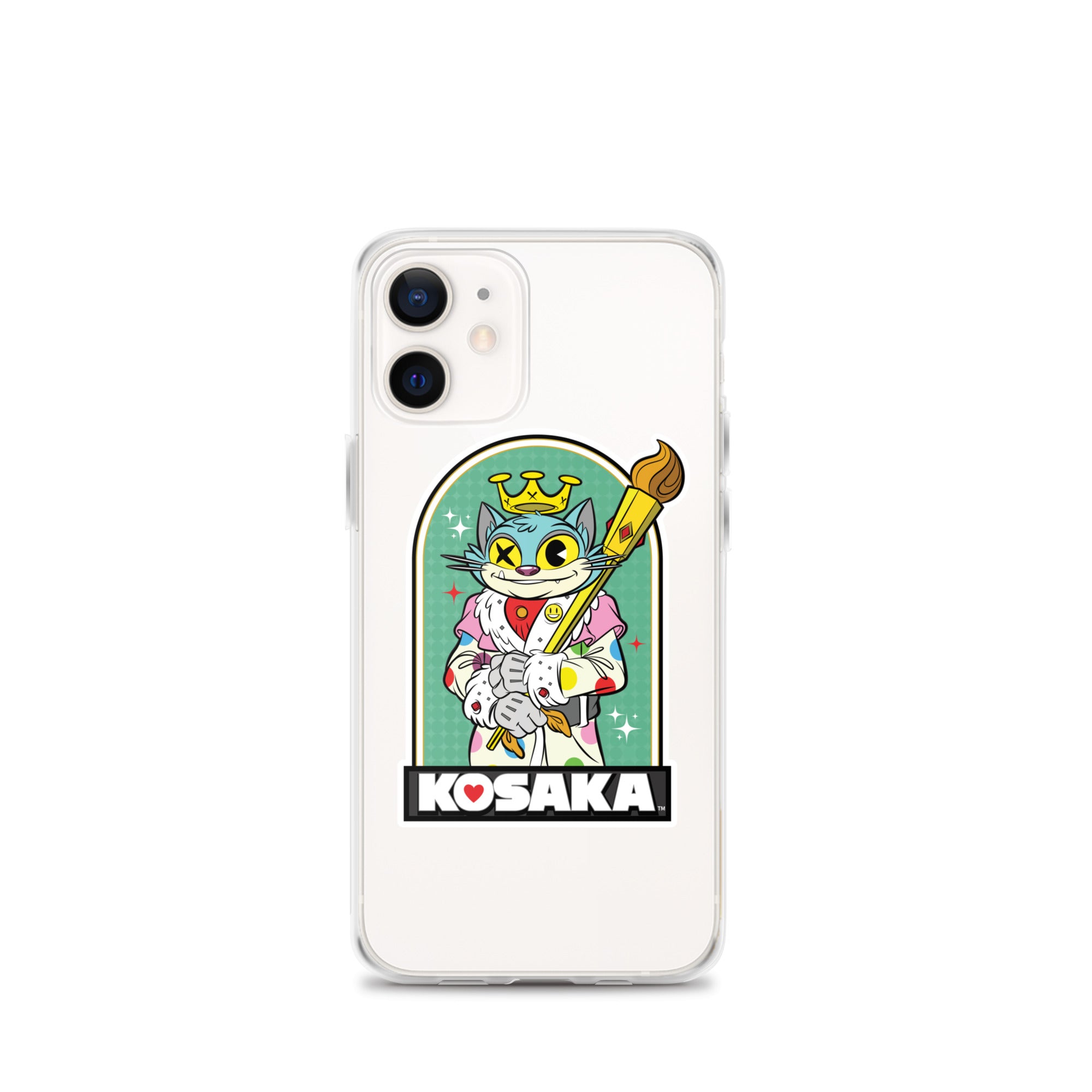 Kosaka King Cat Clear Case for iPhone®