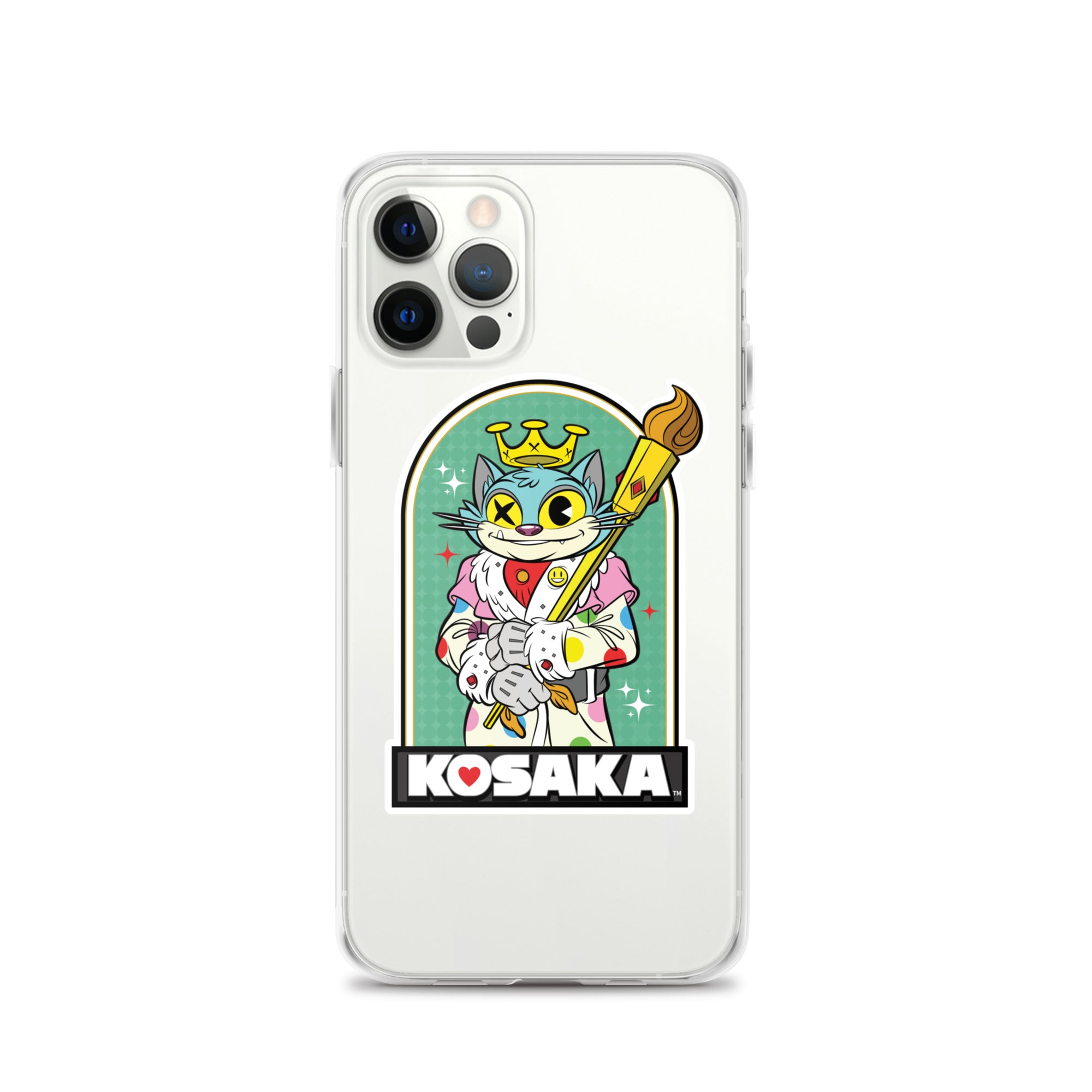 Kosaka King Cat Clear Case for iPhone®