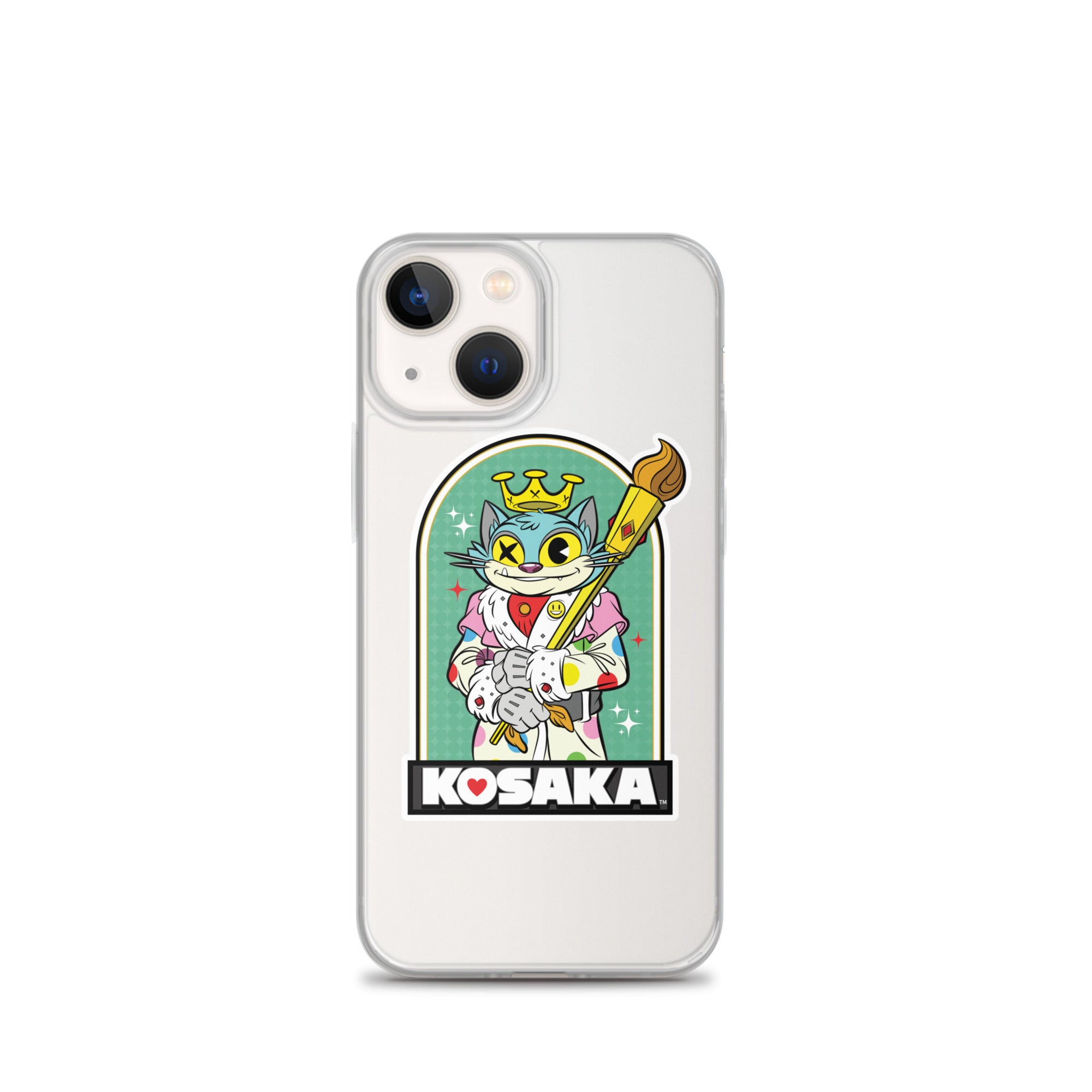 Kosaka King Cat Clear Case for iPhone®