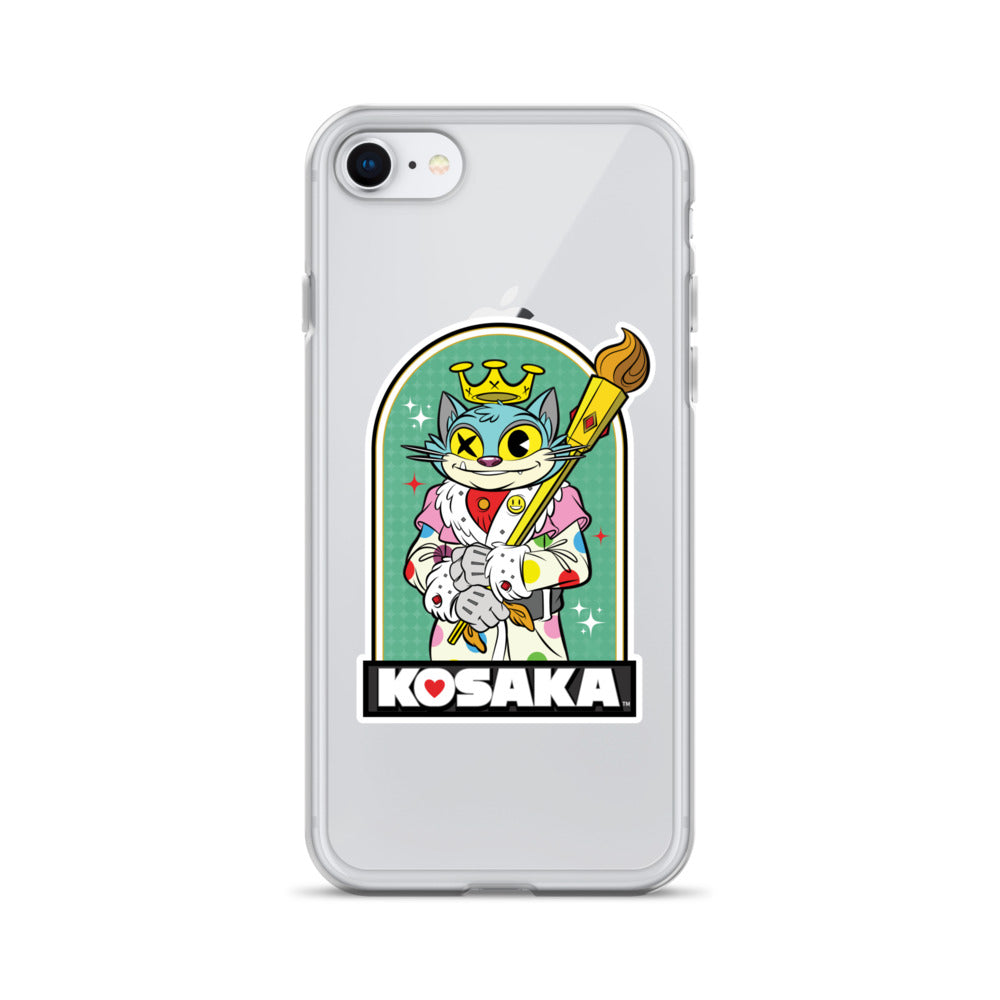 Kosaka King Cat Clear Case for iPhone®