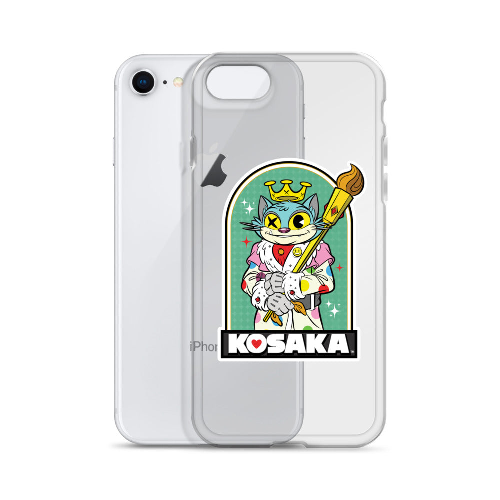 Kosaka King Cat Clear Case for iPhone®