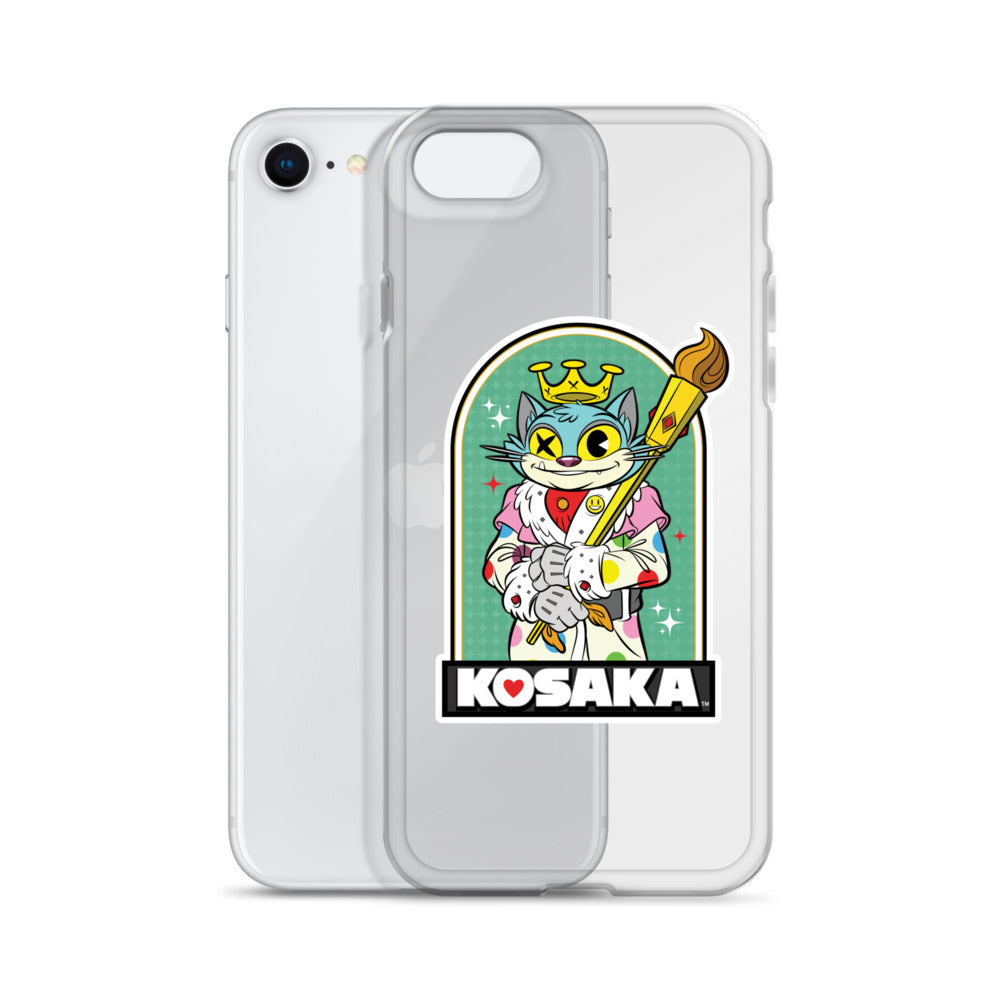 Kosaka King Cat Clear Case for iPhone®