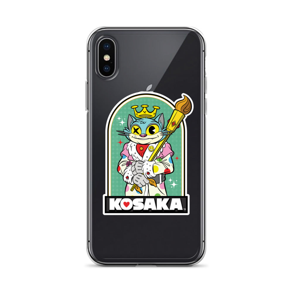Kosaka King Cat Clear Case for iPhone®