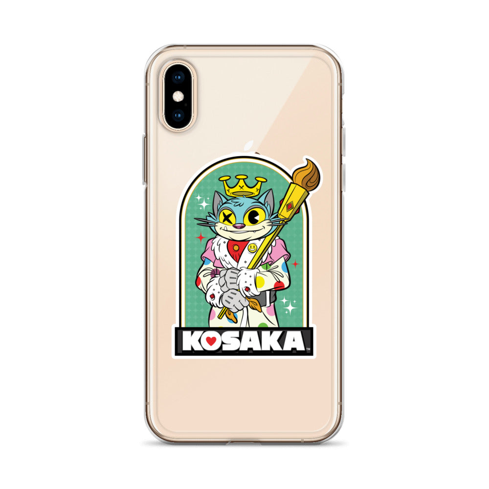 Kosaka King Cat Clear Case for iPhone®