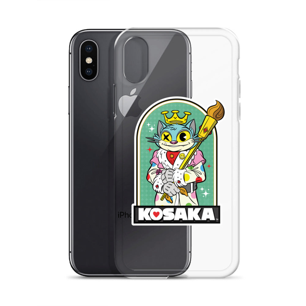Kosaka King Cat Clear Case for iPhone®
