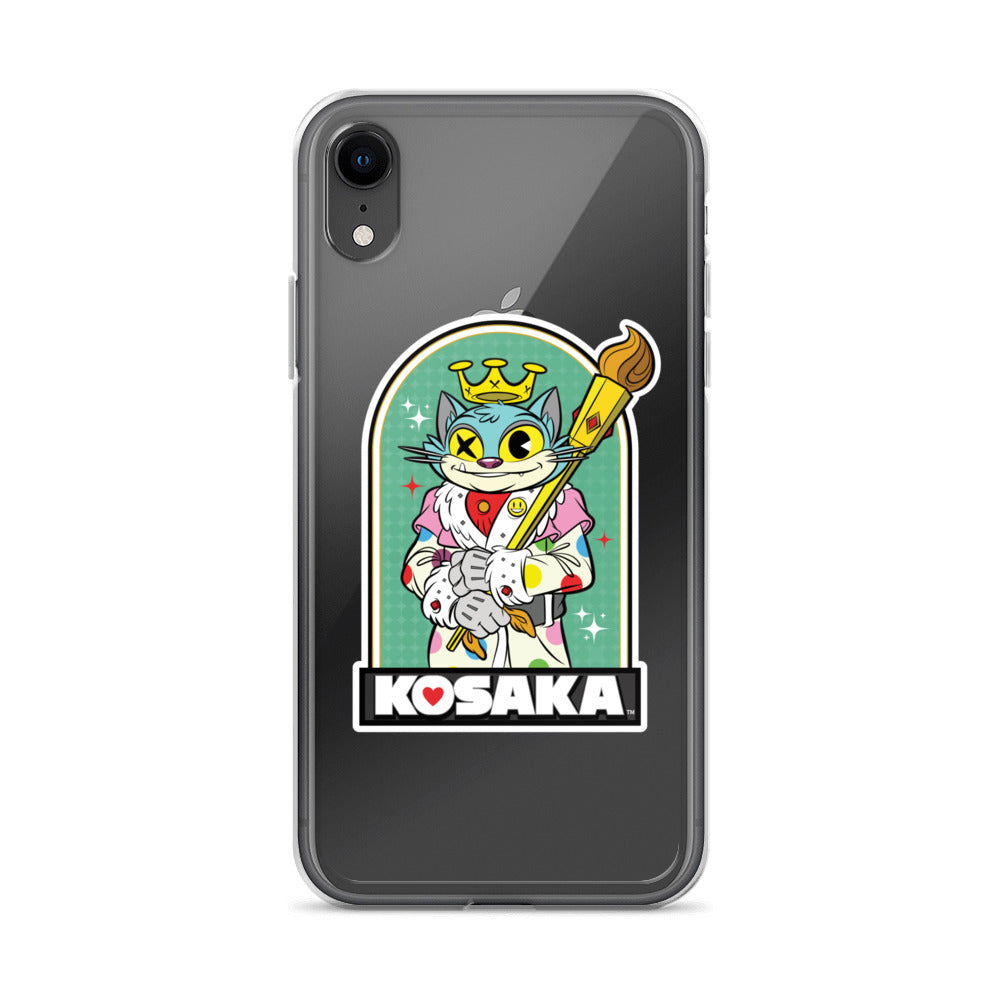 Kosaka King Cat Clear Case for iPhone®