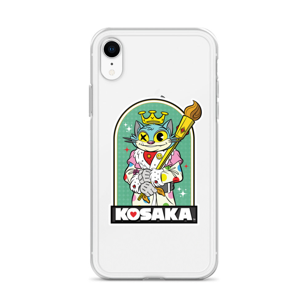 Kosaka King Cat Clear Case for iPhone®