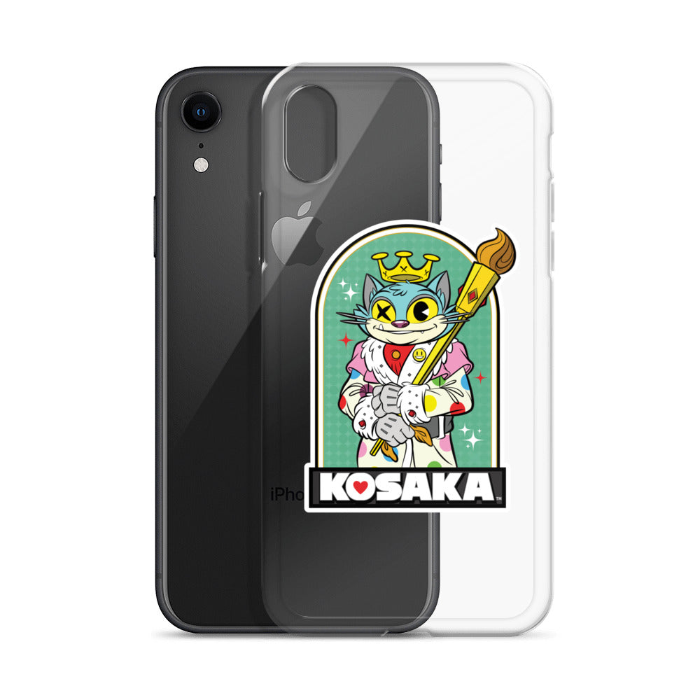 Kosaka King Cat Clear Case for iPhone®