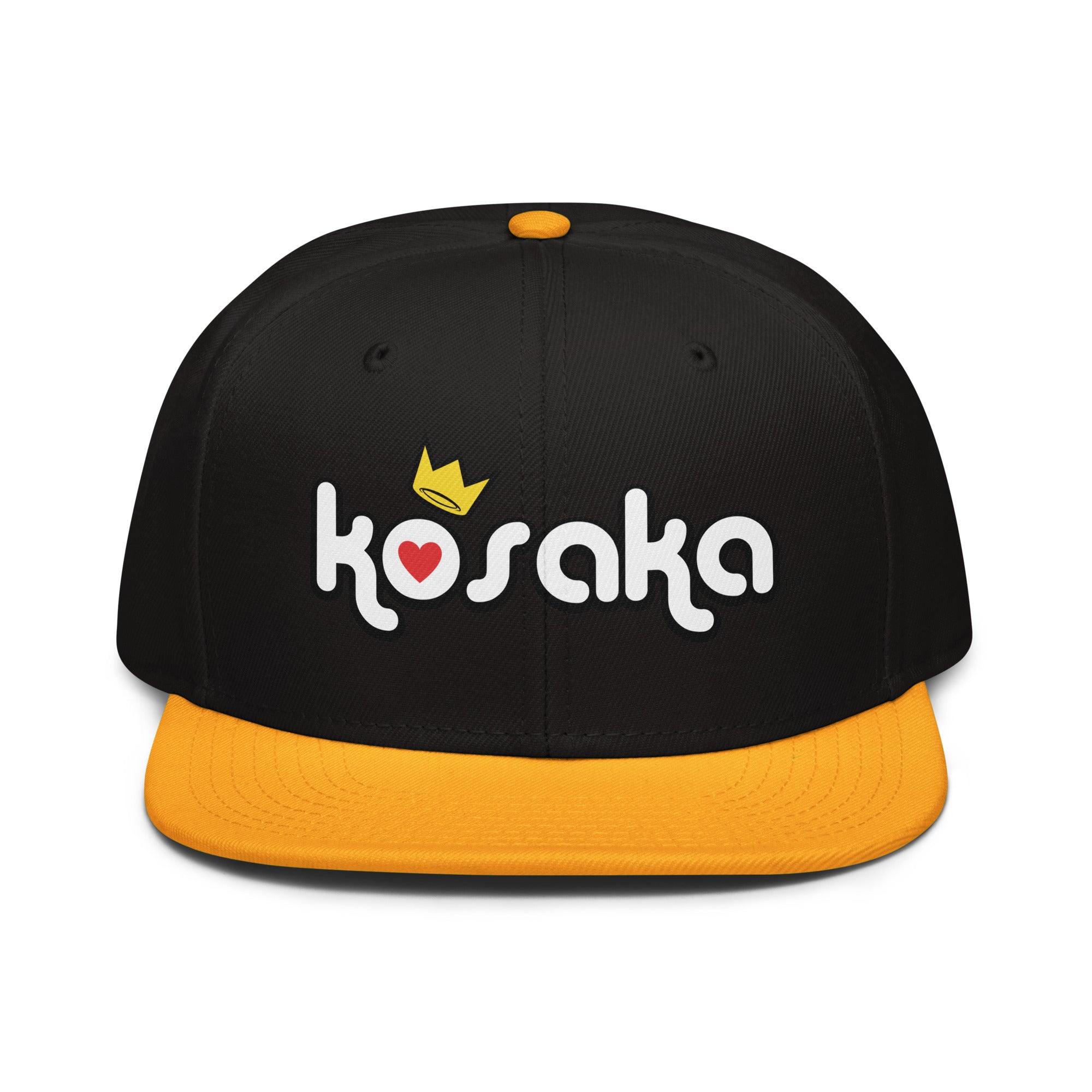 Kosaka Black and Yellow Snapback Hat