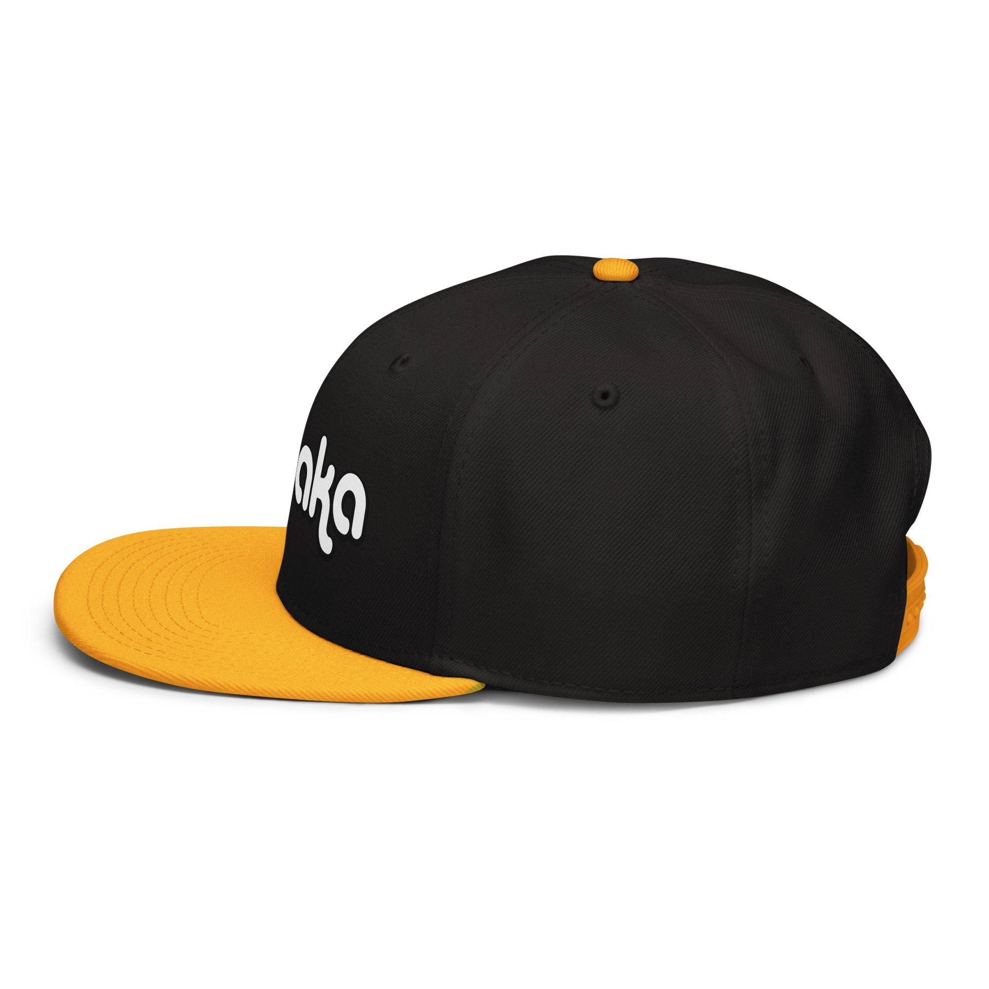 Kosaka Black and Yellow Snapback Hat