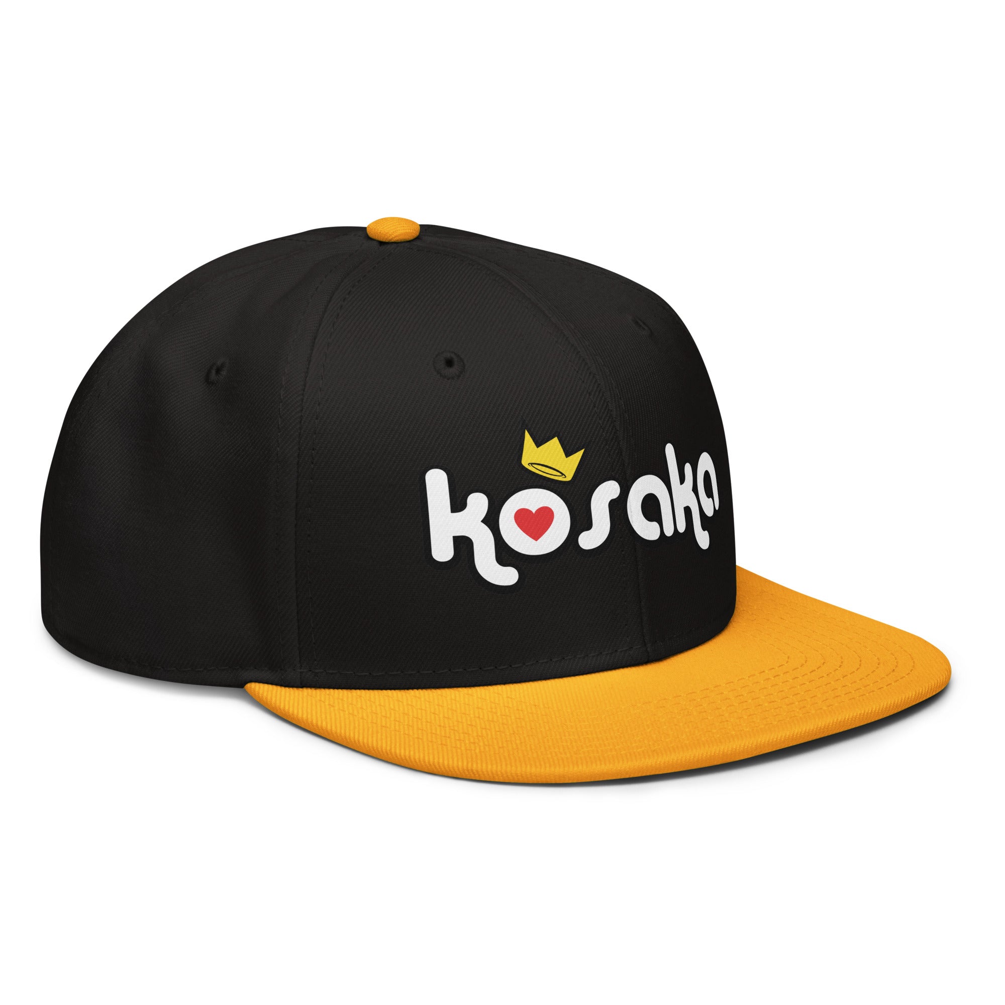 Kosaka Black and Yellow Snapback Hat