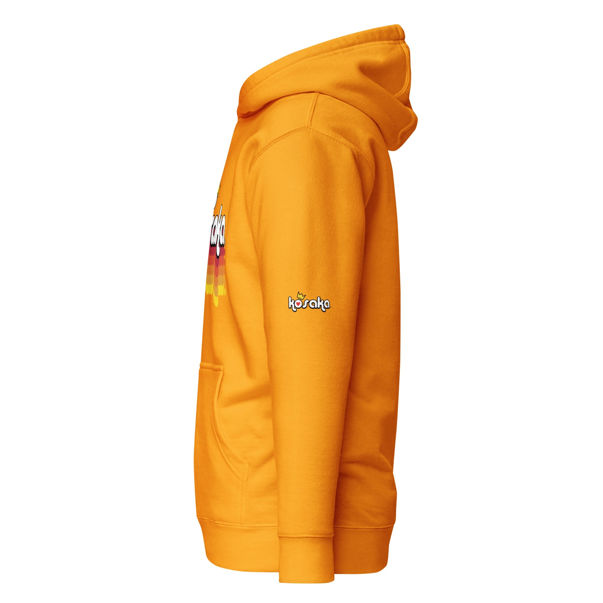School Bus Yellow Kosaka Logo Unisex Hoodie