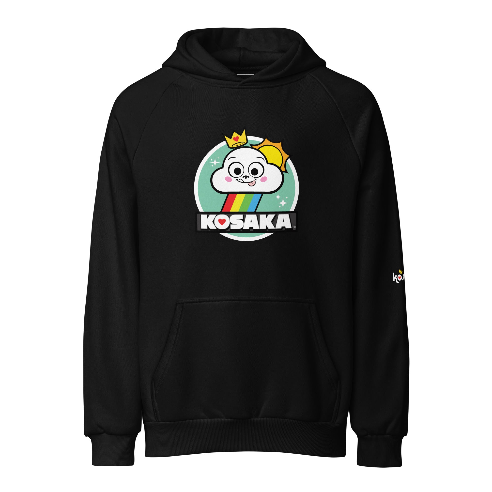 Kosaka Rainbow Cloud Unisex Super Heavyweight Hoodie | Lane Seven LS17001