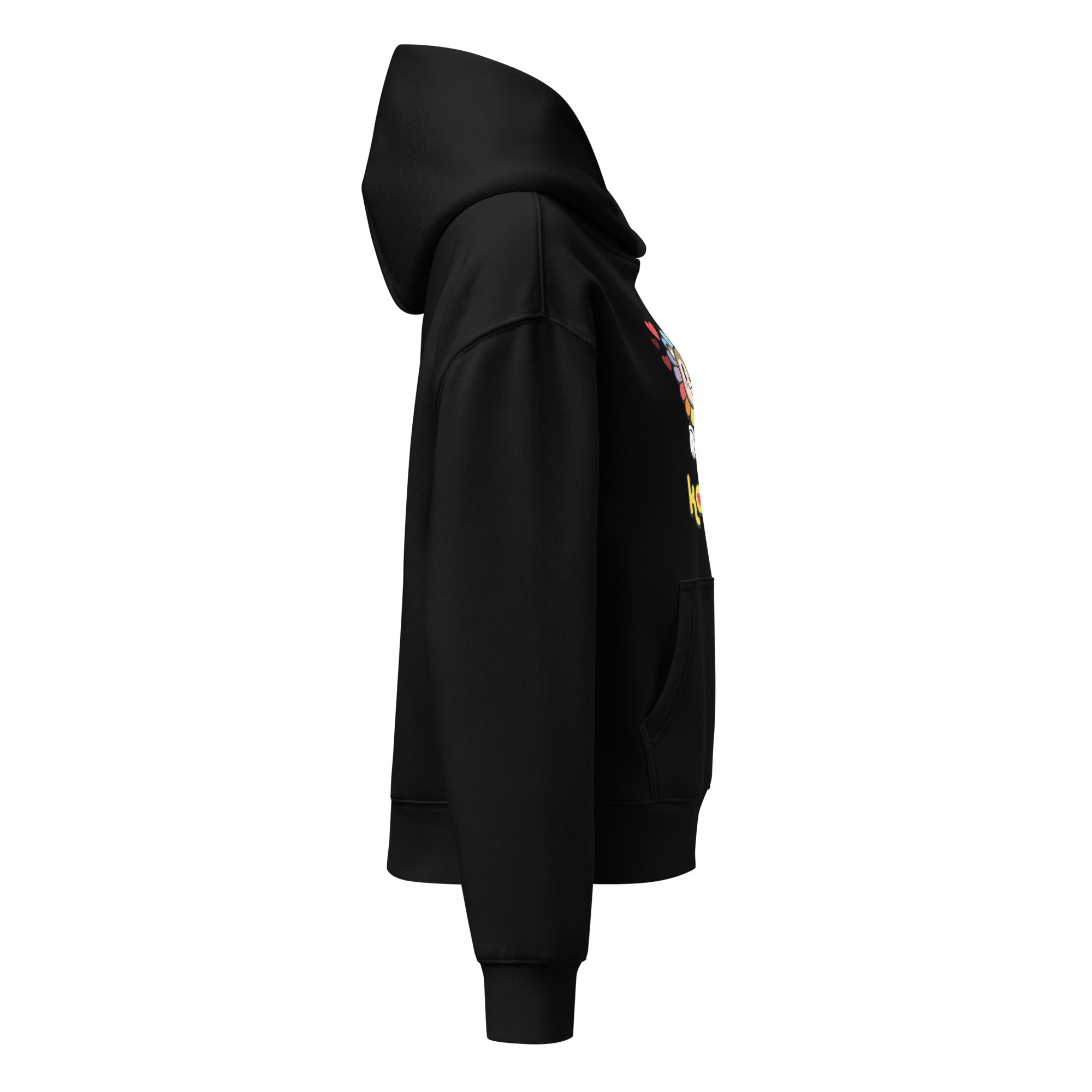 Rainbow Flower Squirrel Women’s relaxed hoodie