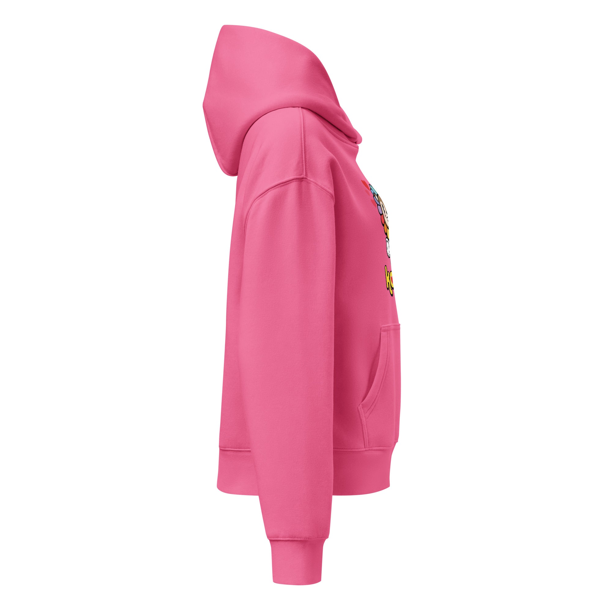 Rainbow Flower Squirrel Women’s relaxed hoodie
